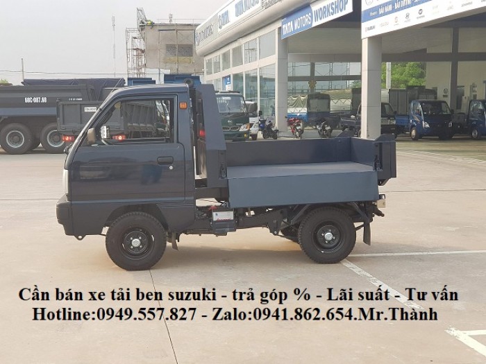 Chuyên bán các dòng xe tải ben Suzuki 500kg/600kg/700kg, trả góp, tư vấn