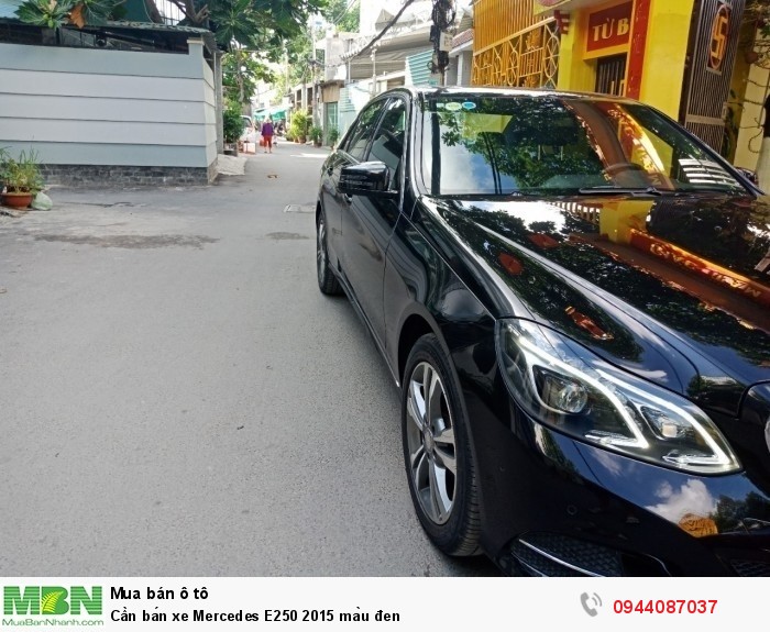 Cần bán xe Mercedes E250 2015 màu đen vip