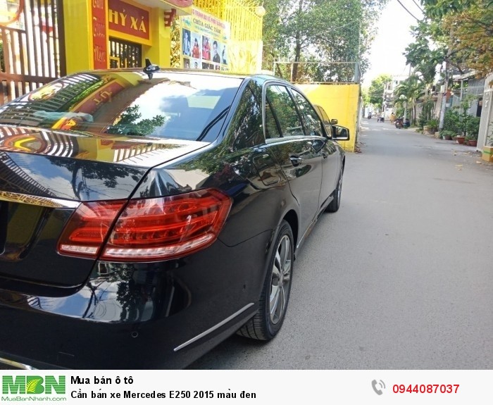 Cần bán xe Mercedes E250 2015 màu đen vip