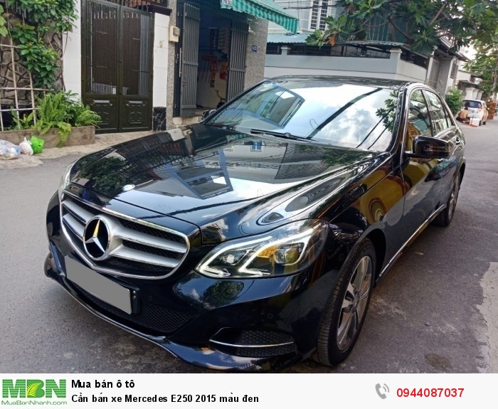 Cần bán xe Mercedes E250 2015 màu đen vip