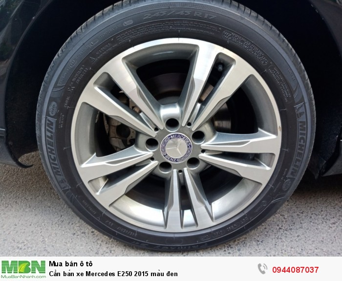 Cần bán xe Mercedes E250 2015 màu đen vip