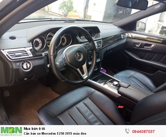 Cần bán xe Mercedes E250 2015 màu đen vip