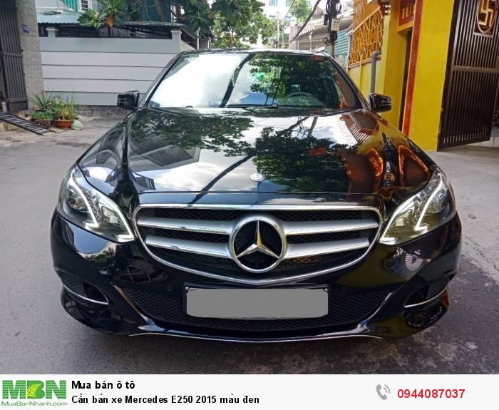 Cần bán xe Mercedes E250 2015 màu đen vip