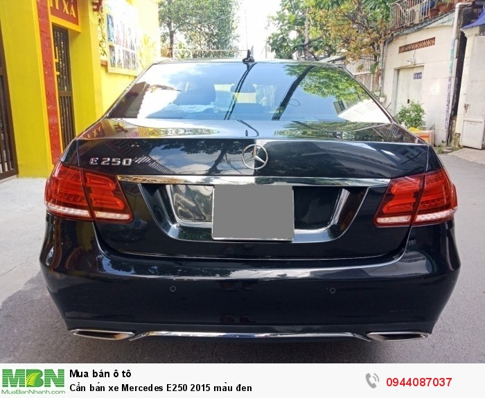 Cần bán xe Mercedes E250 2015 màu đen vip