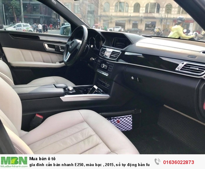 gia đình cần bán nhanh E250, màu bạc , 2015, số tự động bản full,