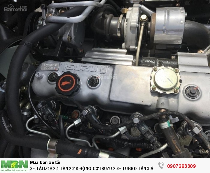 Xe Tải Iz49 2,4 Tấn 2018 Động Cơ Isuzu 2.8+ Turbo Tăng Áp, Giá Xe Tải Huyndai 2,4 Tấn Động Cơ Isuzu