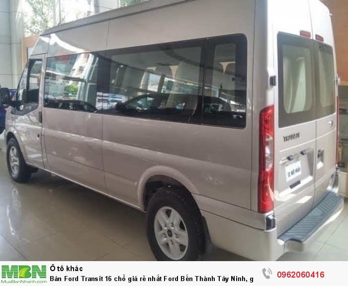 Bán Ford Transit 16 chổ giá rẻ nhất Ford Bến Thành Tây Ninh, giao xe nhanh nhiều quà tặng!