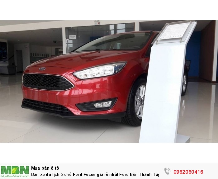 Bán xe du lịch 5 chổ Ford Focus giá rẻ nhất Ford Bến Thành Tây Ninh, giảm tiền mặt tặng phụ kiện