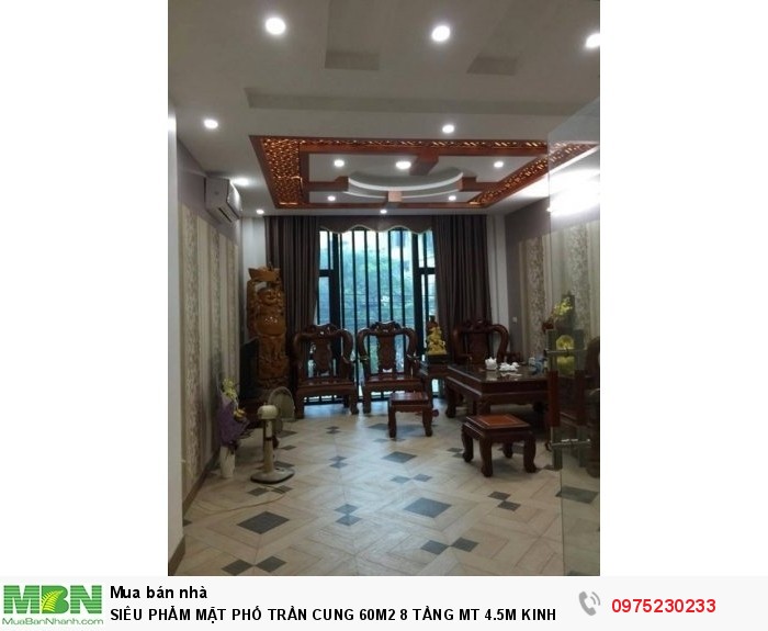 Nhà diện tích 60m2, nhà 8 tầng, mặt tiền đẹp 4.5m kinh doanh siêu lợi nhuận.