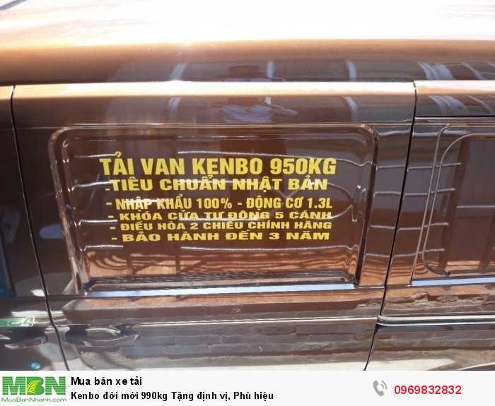Kenbo đời mới 990kg Tặng định vị, Phù hiệu