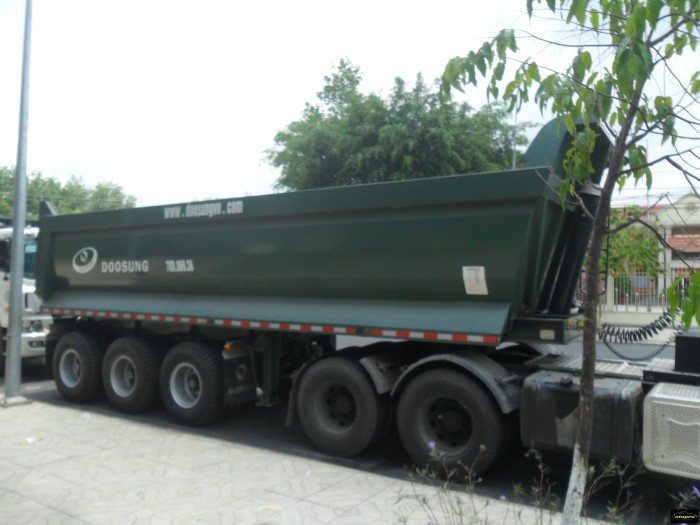 Bán rơ moóc ben chuyên chở các loại hàng hóa trọng tải trên 20 tấn
