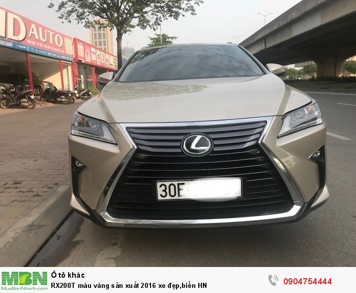 RX200T màu vàng sản xuất 2016 xe đẹp,biển HN
