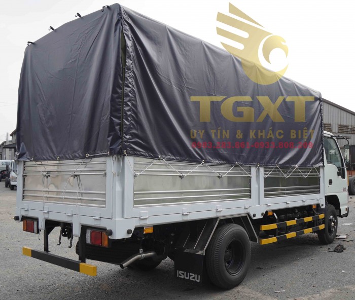 Bán xe tải Isuzu thùng bạt 1t9 vao tp