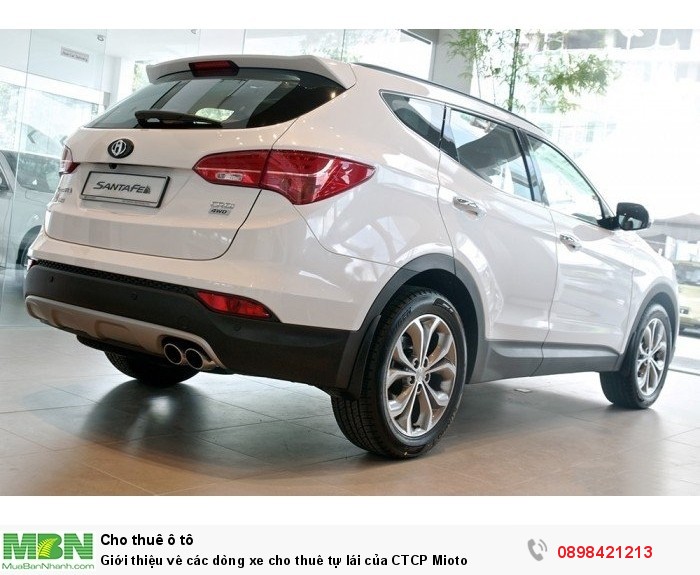 Giới thiệu vê các dòng xe cho thuê tự lái của CTCP Mioto