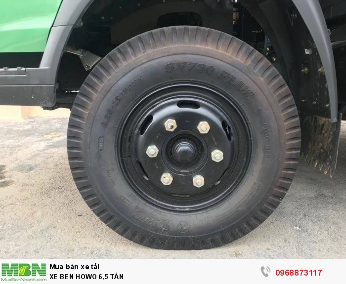 Xe Ben Howo 6,5 TẤN