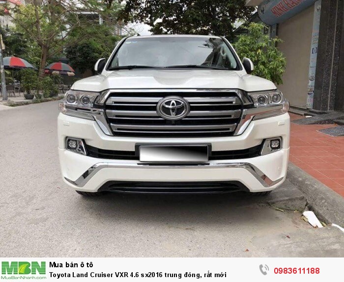 Toyota Land Cruiser VXR 4.6 sx2016 trung đông, rất mới