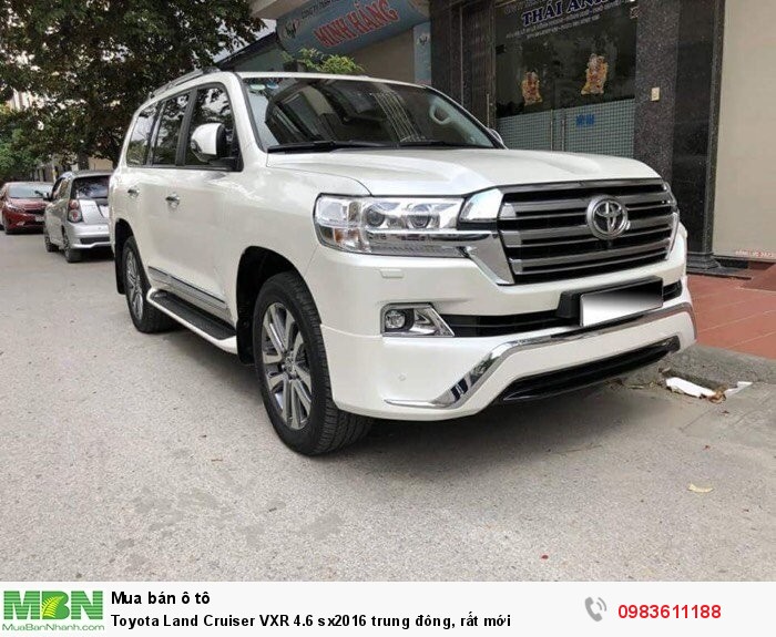 Toyota Land Cruiser VXR 4.6 sx2016 trung đông, rất mới