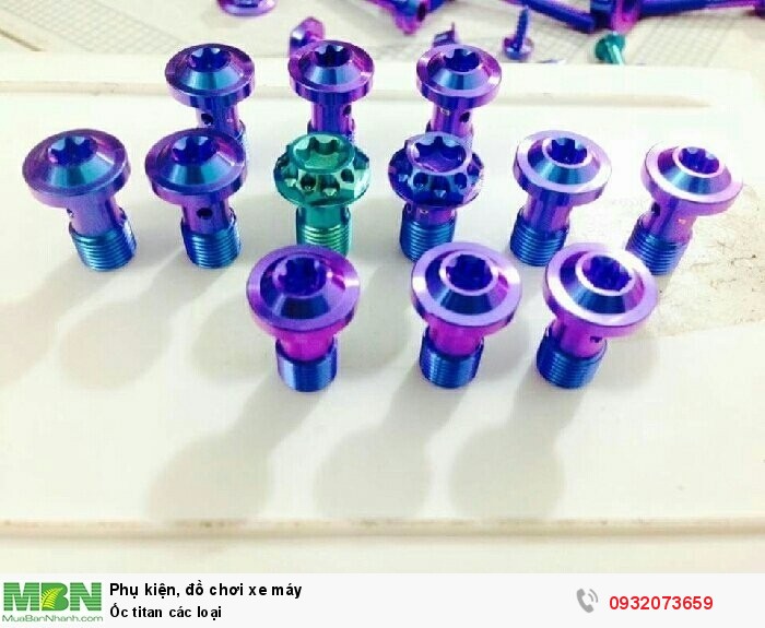 Ốc titan các loại