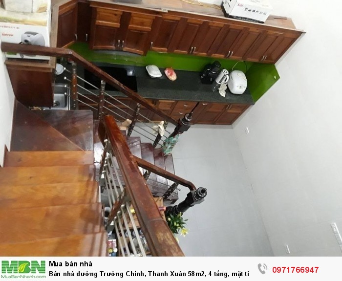 Bán nhà đường Trường Chinh, Thanh Xuân 58m2, 4 tầng, mặt tiền 4.5m