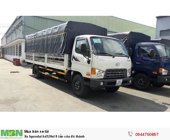 Xe Hyundai HD120SL 8 tấn của Đô Thành ,bán trả góp hằng tháng lải xuất thấp