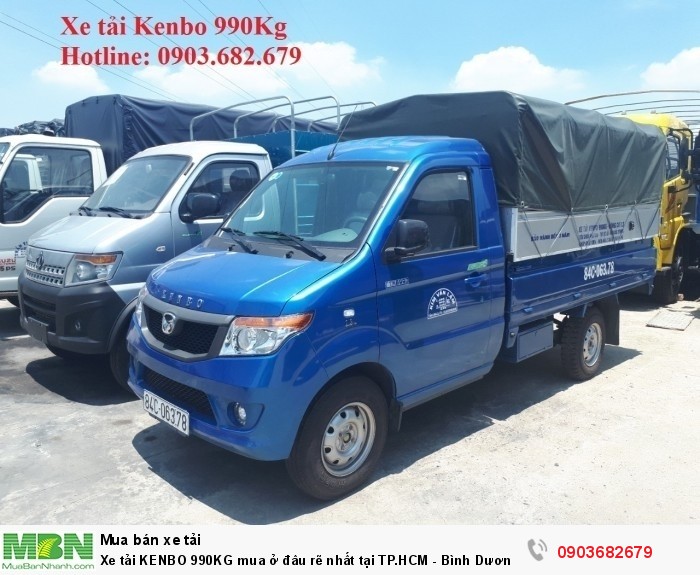 Xe tải KENBO 990KG mua ở đâu rẽ nhất tại TP.HCM - Bình Dương