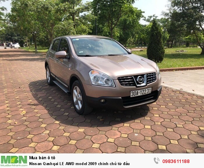 Nissan Qashqai LE AWD model 2009 chính chủ từ đầu