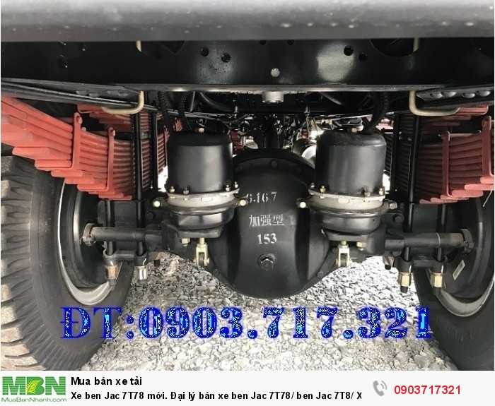 Xe ben Jac 7T78 mới