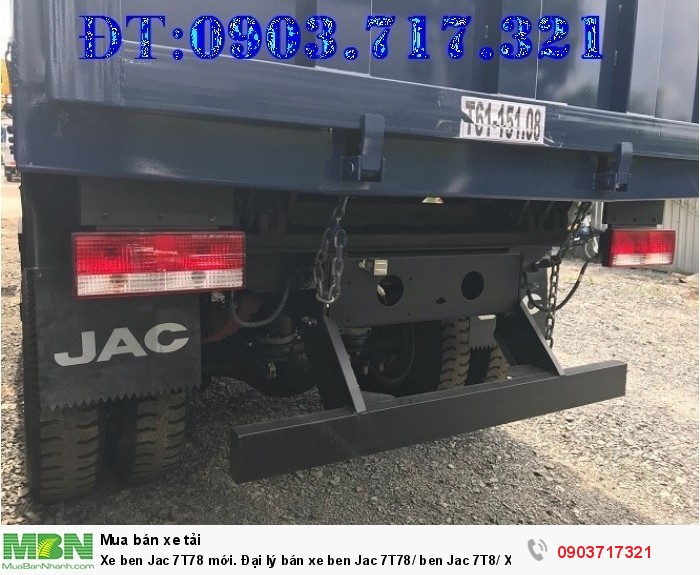 Xe ben Jac 7T78 mới