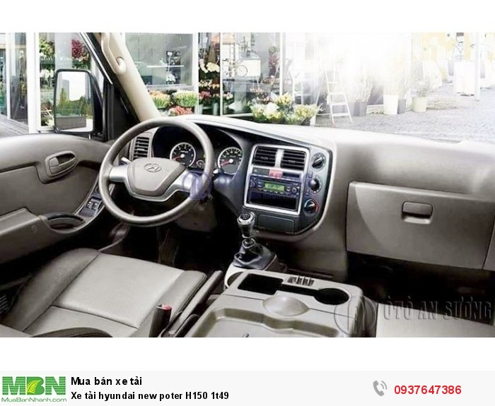 Xe tải hyundai new poter H150 1t49