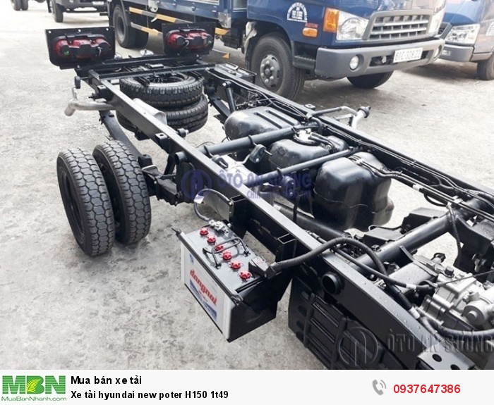 Xe tải hyundai new poter H150 1t49
