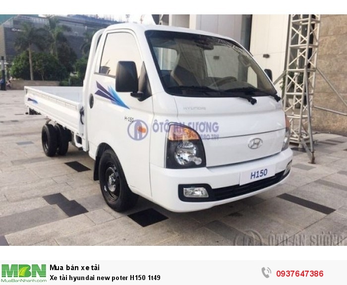 Xe tải hyundai new poter H150 1t49
