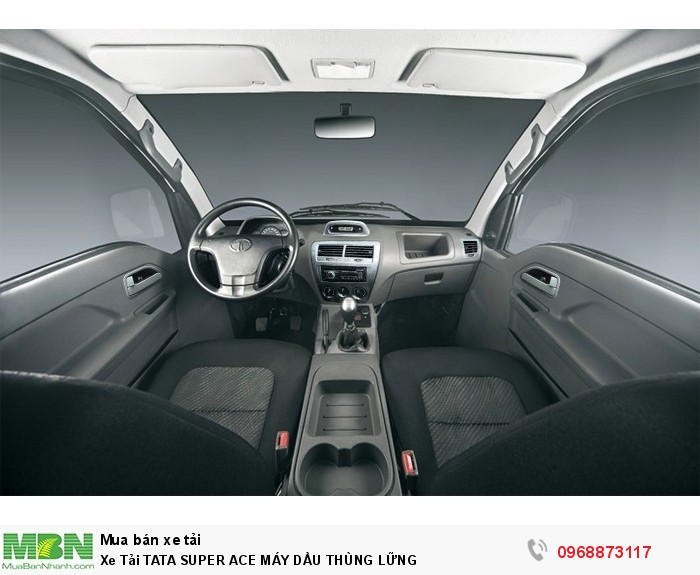 Xe Tải TATA SUPER ACE MÁY DẦU THÙNG LỮNG