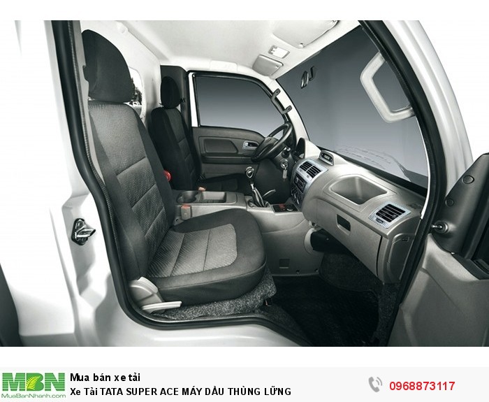 Xe Tải TATA SUPER ACE MÁY DẦU THÙNG LỮNG