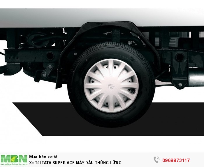 Xe Tải TATA SUPER ACE MÁY DẦU THÙNG LỮNG