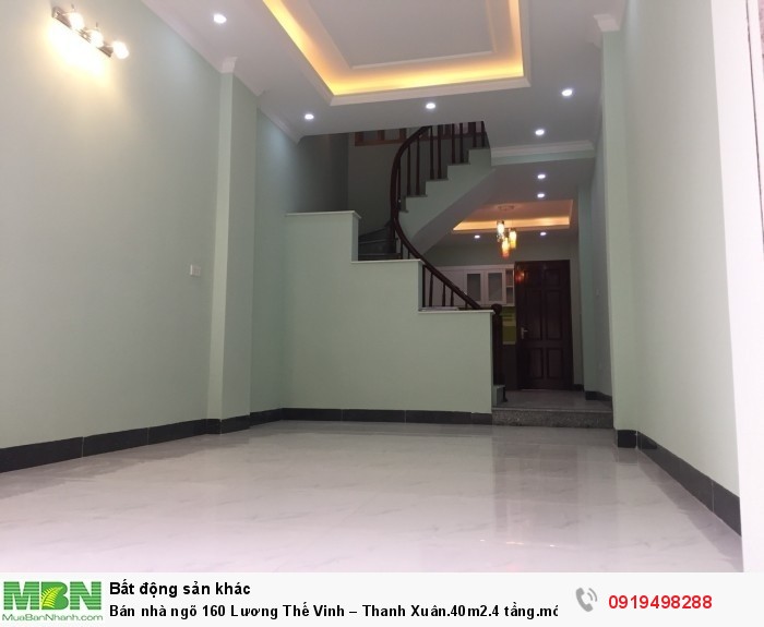 Bán nhà ngõ 160 Lương Thế Vinh – Thanh Xuân.40m2.4 tầng.mới 100%.