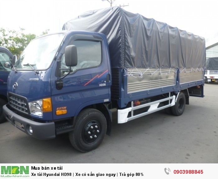 Xe tải Hyundai HD98 | Xe có sẳn giao ngay | Trả góp 80%