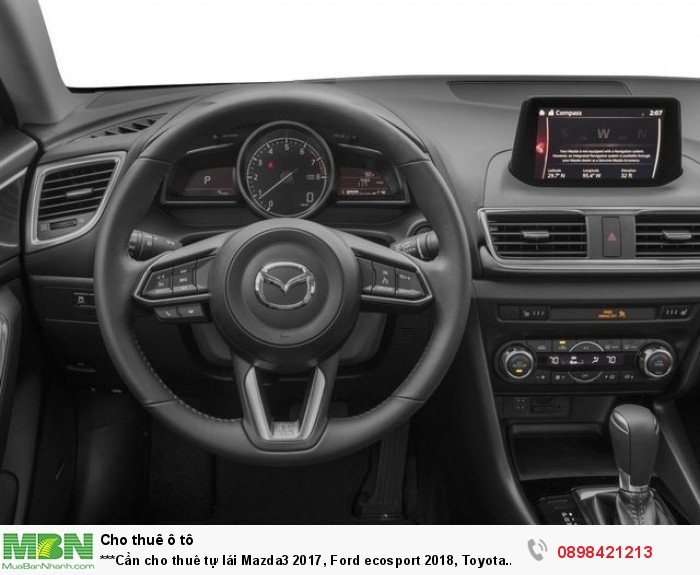 Cần cho thuê tự lái Mazda3 2017, Ford ecosport 2018, Toyota Innova 2017… , nhanh chóng