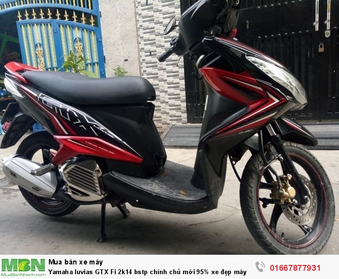 Yamaha luvias GTX Fi 2k14 bstp chính chủ mới 95% xe đẹp máy êm nguyên in chạy nhẹ vọt lợi xăng