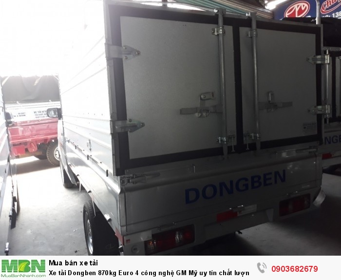 Xe tải Dongben 870kg Euro 4 công nghệ GM Mỹ uy tín chất lượng nhất