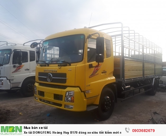 Xe tải DONGFENG Hoàng Huy B170 dòng xe siêu tiết kiếm mới nhất 2018