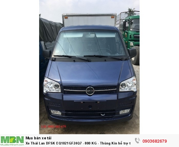 Xe Thái Lan DFSK EQ1021GF24Q7 - 800 KG - Thùng Kín hỗ trợ trả góp