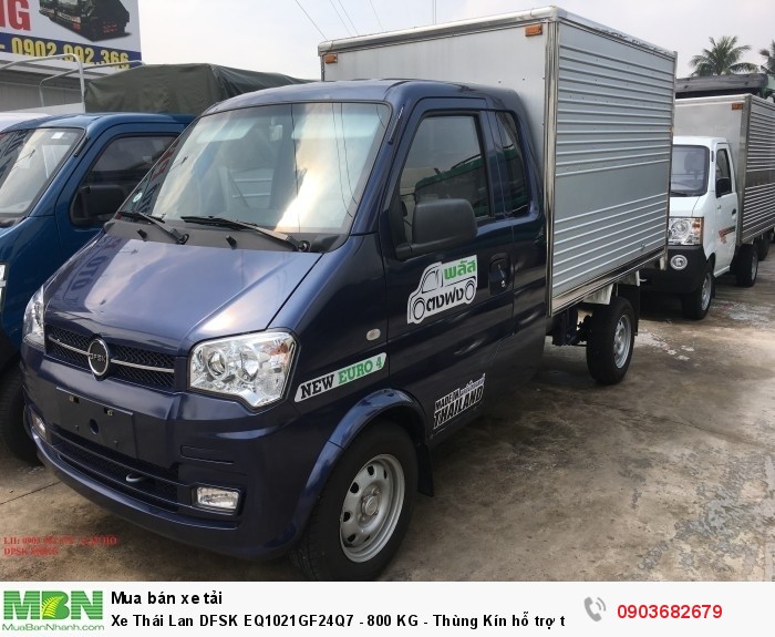 Xe Thái Lan DFSK EQ1021GF24Q7 - 800 KG - Thùng Kín hỗ trợ trả góp