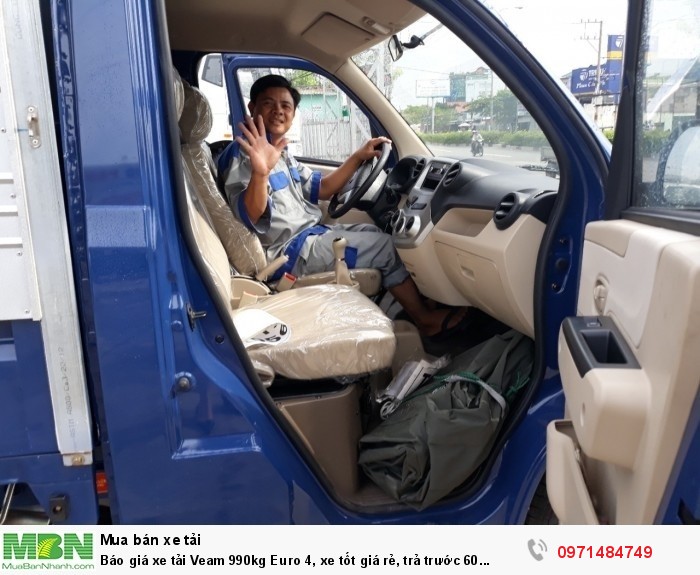 Báo giá Xe tải Veam Pro ( Veam VPT095) - 990 Kg Euro 4, khuyến mãi  tỳ hưu tài lộc , định vị xe