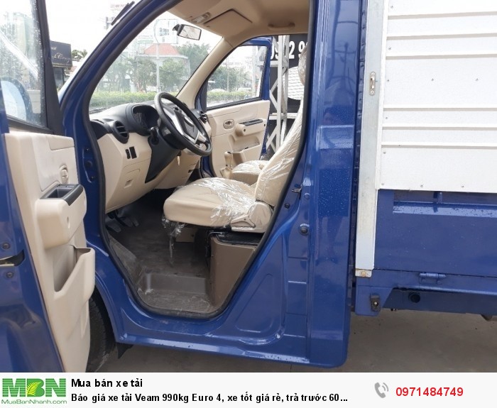 Báo giá Xe tải Veam Pro ( Veam VPT095) - 990 Kg Euro 4, khuyến mãi  tỳ hưu tài lộc , định vị xe