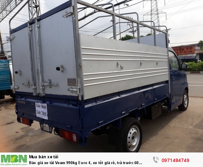 Báo giá Xe tải Veam Pro ( Veam VPT095) - 990 Kg Euro 4, khuyến mãi  tỳ hưu tài lộc , định vị xe