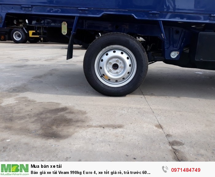 Báo giá Xe tải Veam Pro ( Veam VPT095) - 990 Kg Euro 4, khuyến mãi  tỳ hưu tài lộc , định vị xe