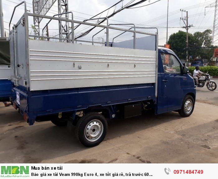 Báo giá Xe tải Veam Pro ( Veam VPT095) - 990 Kg Euro 4, khuyến mãi  tỳ hưu tài lộc , định vị xe