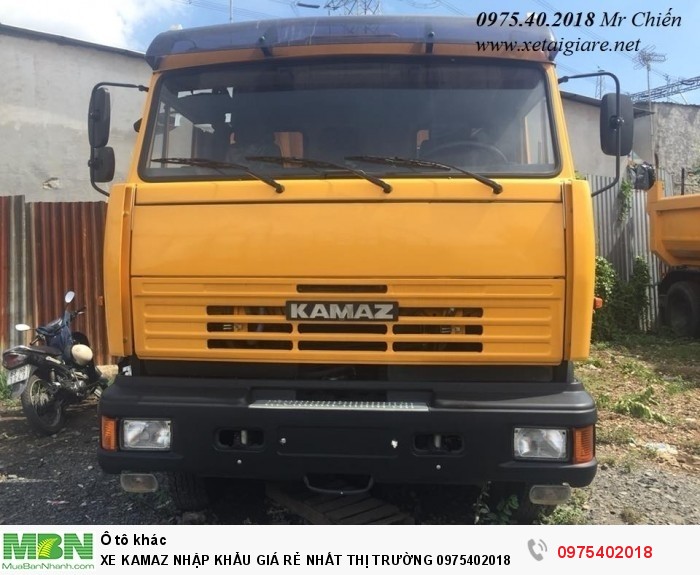 XE KAMAZ NHẬP KHẨU GIÁ RẺ NHẤT THỊ TRƯỜNG