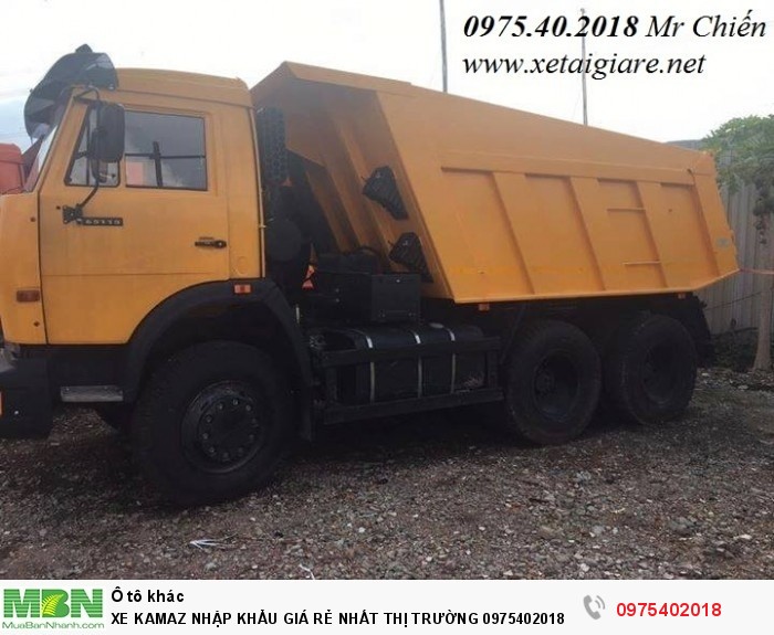 XE KAMAZ NHẬP KHẨU GIÁ RẺ NHẤT THỊ TRƯỜNG