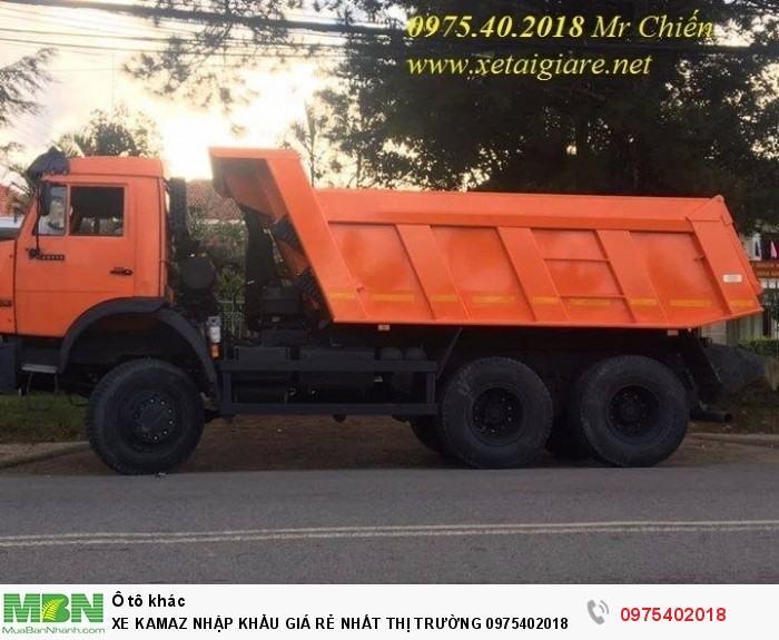 XE KAMAZ NHẬP KHẨU GIÁ RẺ NHẤT THỊ TRƯỜNG